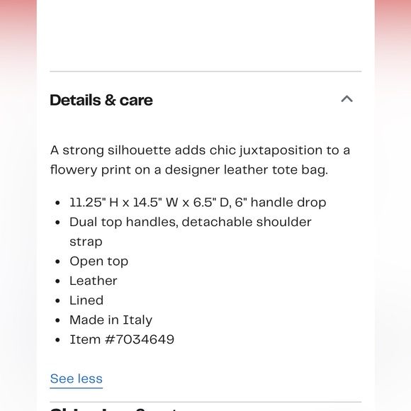 Valentino Victoria Flower Monogram Satchel - Picture 9 of 9